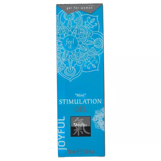 HOT Shiatsu Joyful - stimulačný krém pre ženy - mäta - 30ml