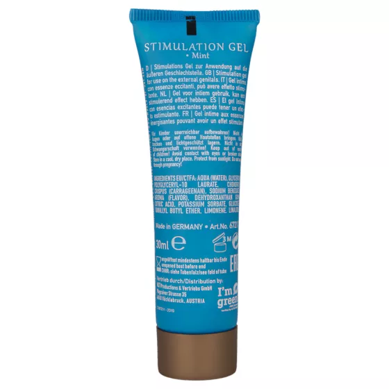 HOT Shiatsu Joyful - stimulačný krém pre ženy - mäta - 30ml