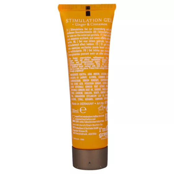 HOT Shiatsu - stimulačný krém pre ženy - zázvor a škorica - 30ml