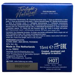   HOT Twilight Natural - mužský feromónový parfém (15ml) - bez vône