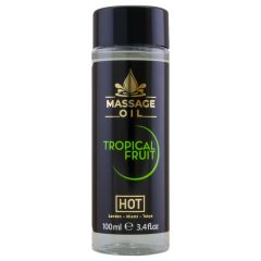  HOT olej na masáž a starostlivosť o pleť - tropické ovocie (100ml)