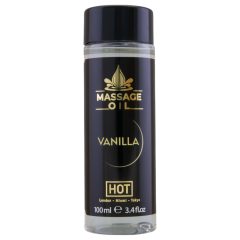 HOT masážny olej na telo - vanilka (100ml)