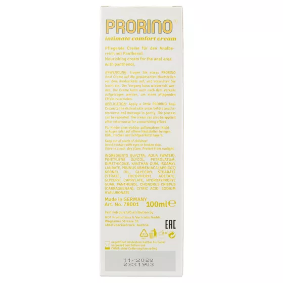 HOT - análna starostlivosť - krém - 100 ml