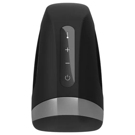 Satisfyer Men Heat Vibration - zahrievací vibrátor na žaluď (čierny)