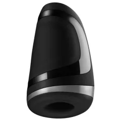   Satisfyer Men Heat Vibration - zahrievací vibrátor na žaluď (čierny)