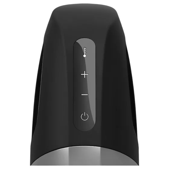 Satisfyer Men Heat Vibration - zahrievací vibrátor na žaluď (čierny)
