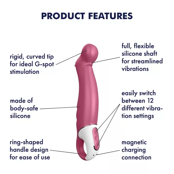 / Satisfyer Petting Hippo - akumulátorový, vodotesný vibrátor (ružový)