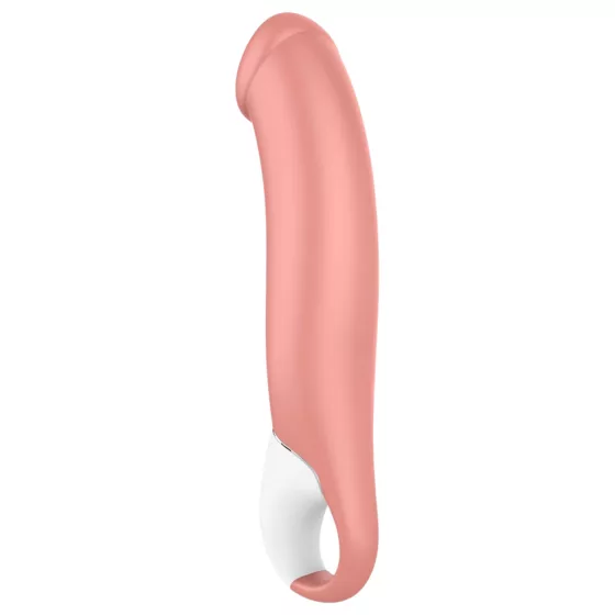 Satisfyer Master - vibrátor pre mužov - vodotesný, nabíjateľný, naturálny