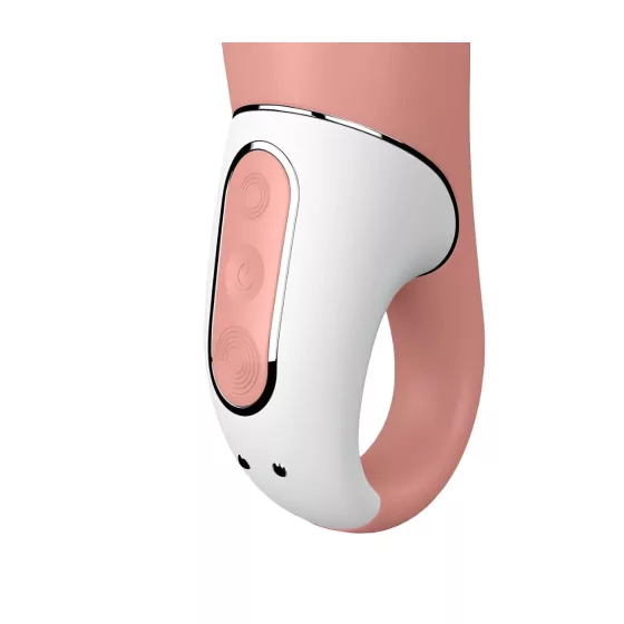 Satisfyer Master - vodotesný, akumulátorový vibrátor (telovej farby)