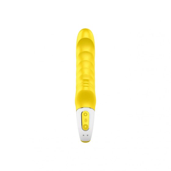 Satisfyer Yummy Sunshine - nabíjací vodotesný vibrátor na bod G (žltý)