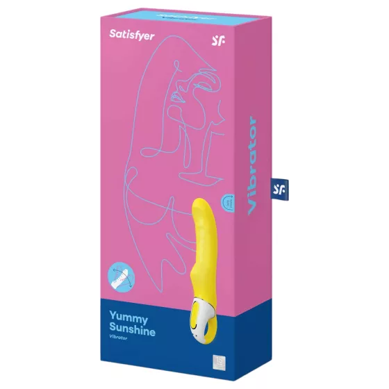 Satisfyer - vibrátor na G bod - vodeodolný - žltý