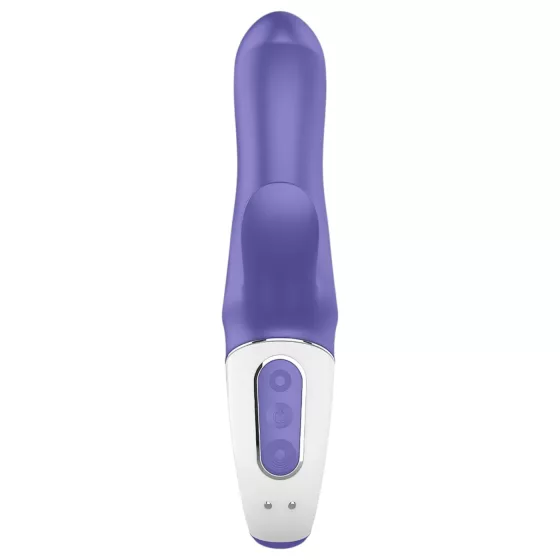 Satisfyer - vibrátor s ramienkom na klitoris - vodotesný - modrý