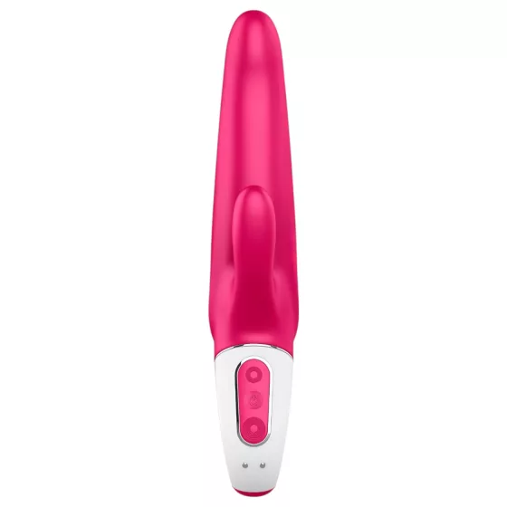 Satisfyer Mr. Rabbit - vodotesný vibrátor s klitoriálnym ramienkom (ružový)