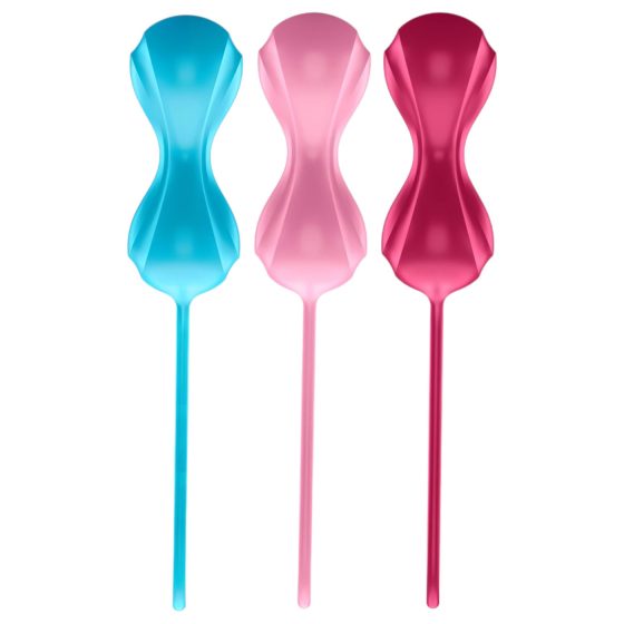 Satisfyer Power Balls – pohyblivá sada venušiných guličiek (3 ks)