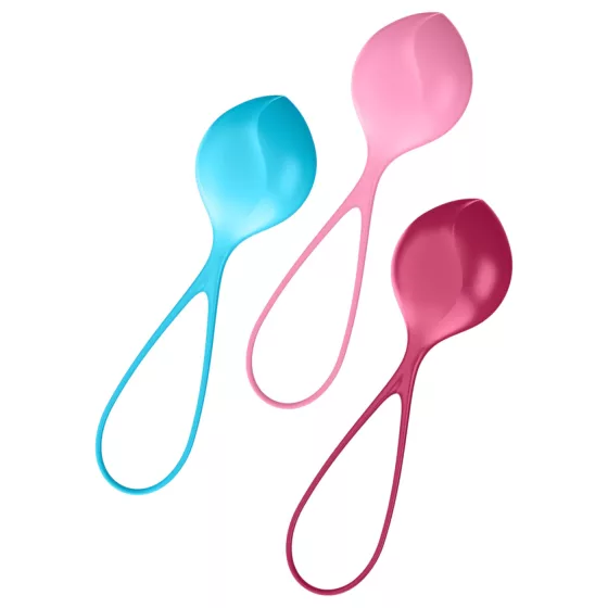 Satisfyer - gejša guličky set - 3 ks - posilňovacie pomôcky