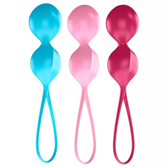 Satisfyer V Balls - venušine guličky - sada 3 ks