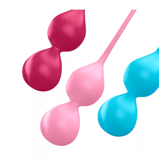 Satisfyer V Balls - venušine guličky - sada 3 ks