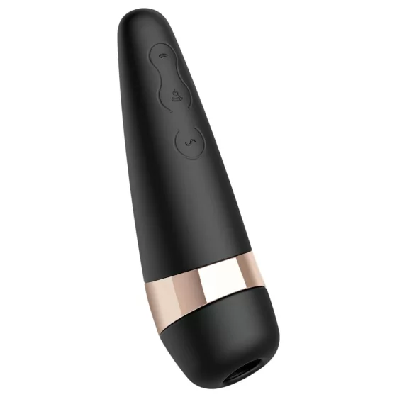 Satisfyer Pro 3+ - vodotesný, akumulátorový vibrátor na klitoris (čierny)
