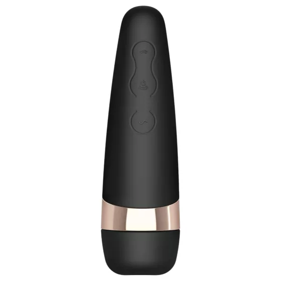 Satisfyer Pro 3+ - vodotesný, akumulátorový vibrátor na klitoris (čierny)