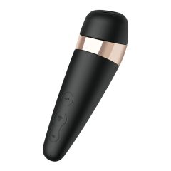  Satisfyer Pro 3+ - nabíjací, vodotesný stimulátor na klitoris (čierny)