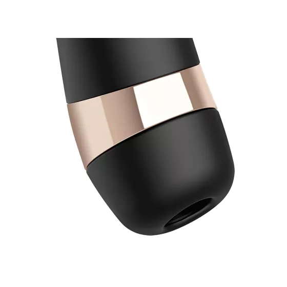 Satisfyer Pro 3+ - vodotesný, akumulátorový vibrátor na klitoris (čierny)