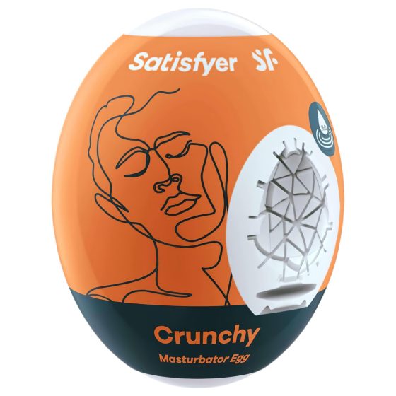 Satisfyer Egg Crunchy - vajcový masturbátor (1ks)