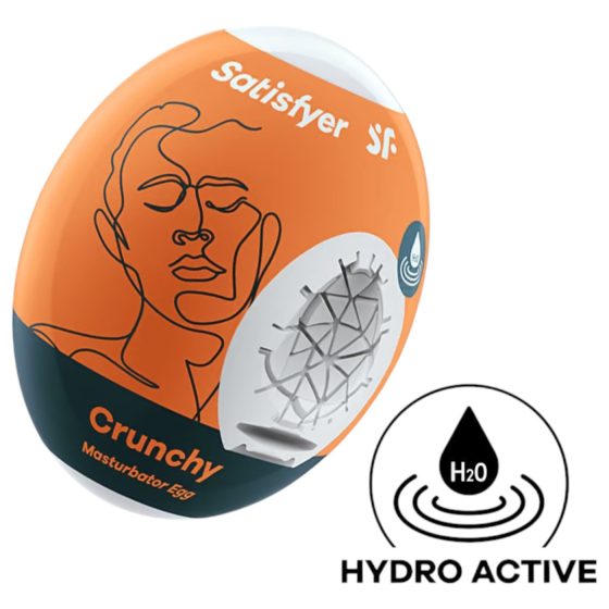Satisfyer Egg Crunchy - vajcový masturbátor (1ks)