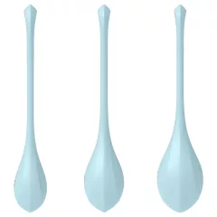 Satisfyer - venušine guličky set - 3 ks - modrá