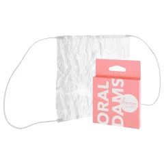 Loovara Oral Dams - bezlatexová orálna handrička (3 ks)