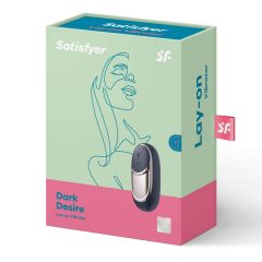   Satisfyer Dark Desire - nabíjací vibrátor na klitoris (čierny)