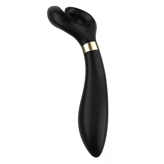 Satisfyer Endless Fun - akumulátorový, vodotesný párový vibrátor (čierny)