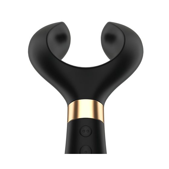 Satisfyer Endless Fun - nabíjateľný, vodotesný párový vibrátor (čierny)