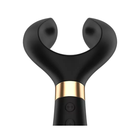 Satisfyer Endless Fun - akumulátorový, vodotesný párový vibrátor (čierny)