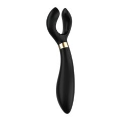   Satisfyer Endless Fun - nabíjateľný, vodotesný párový vibrátor (čierny)