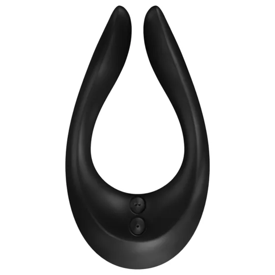 Satisfyer Endless Joy - akumulátorový, vodotesný párový vibrátor (čierny)