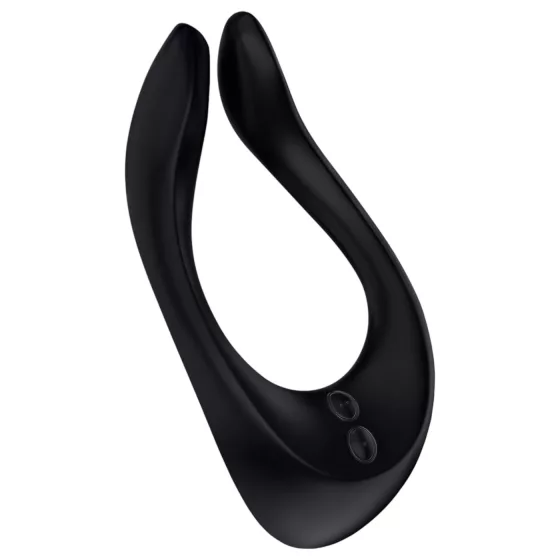 Satisfyer Endless Joy - akumulátorový, vodotesný párový vibrátor (čierny)