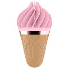  Satisfyer Sweet Treat - akumulátorový, rotačný klitoriálny vibrátor (ružovo-hnedý)