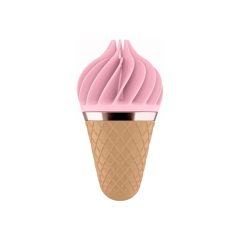   Satisfyer Sweet Treat - nabíjací rotačný vibrátor na klitoris (ružový-hnedý)