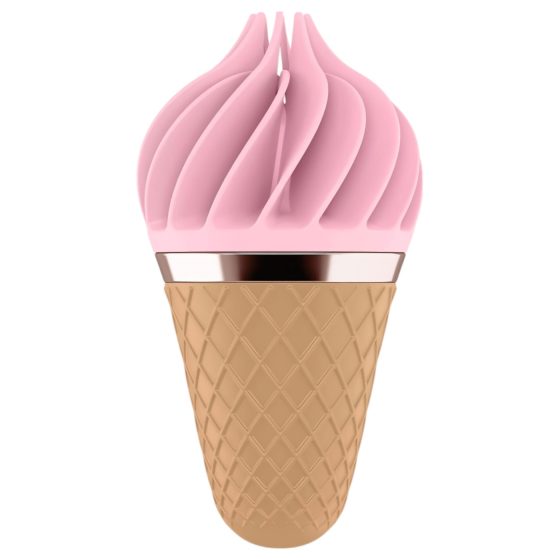 Satisfyer Sweet Treat - nabíjací rotačný vibrátor na klitoris (ružovo-hnedý)