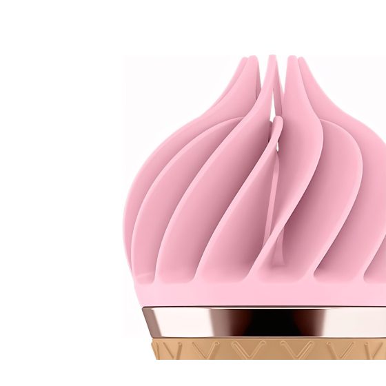 Satisfyer Sweet Treat - nabíjací rotačný vibrátor na klitoris (ružovo-hnedý)