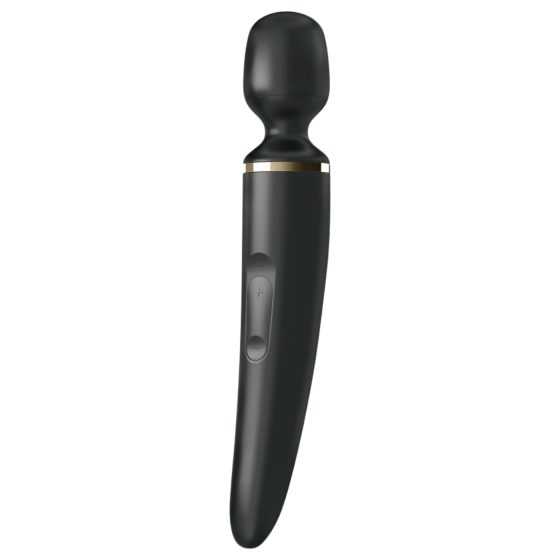 Satisfyer Wand-er Woman - vibračný masážny prútik - vodotesný - čierny