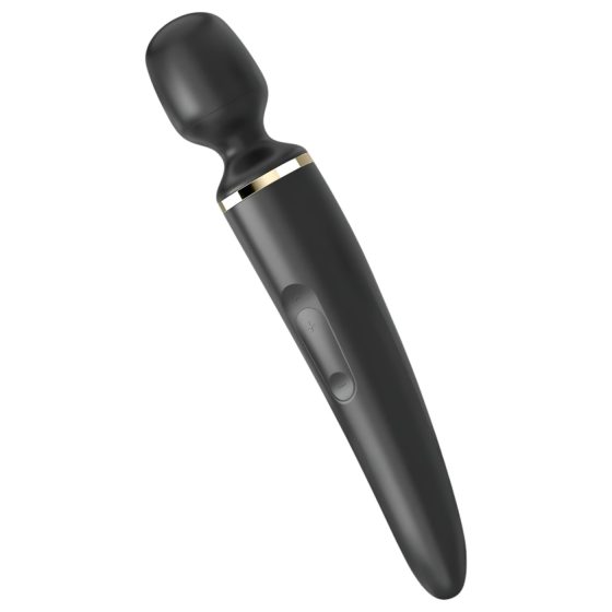 Satisfyer Wand-er Woman - vibračný masážny prútik - vodotesný - čierny