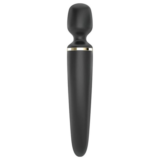 Satisfyer Wand-er Woman - vibračný masážny prútik - vodotesný - čierny