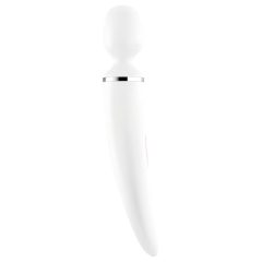   Satisfyer Wand-er Woman - vodotesný masážny vibrátor (biely)