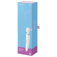   Satisfyer Wand-er Woman - vodotesný masážny vibrátor (biely)