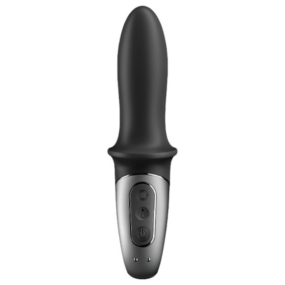 Satisfyer Hot Passion - inteligentný vyhrievací análny vibrátor (čierny)