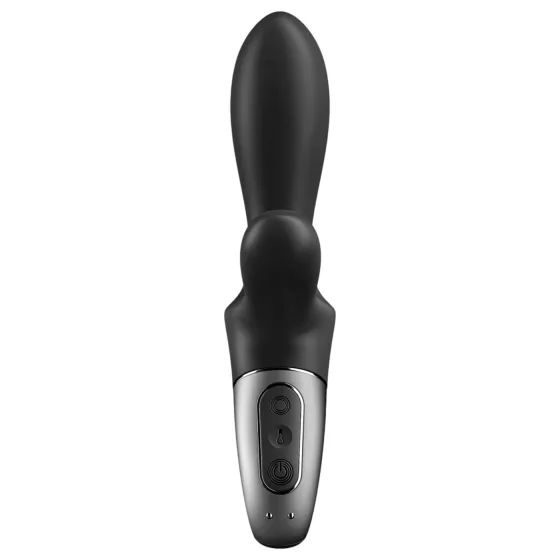 / Satisfyer Heat Climax+ - aplikáciou ovládaný vyhrievací análny vibrátor (čierny)
