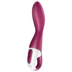   Satisfyer Heated Thrill - vibračný stimulátor s ohrevom - červený
