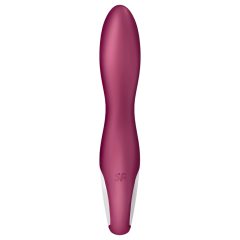   Satisfyer Heated Thrill - vibračný stimulátor s ohrevom - červený