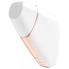   Satisfyer Love Triangle - Aplikáciou ovládaný klitorálny stimulátor s vlnami vzduchu (biely)